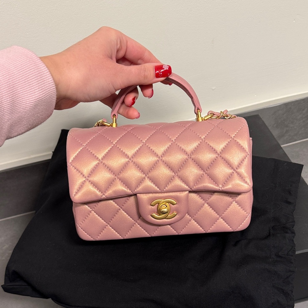 Chanel Mini Top Handle Bag